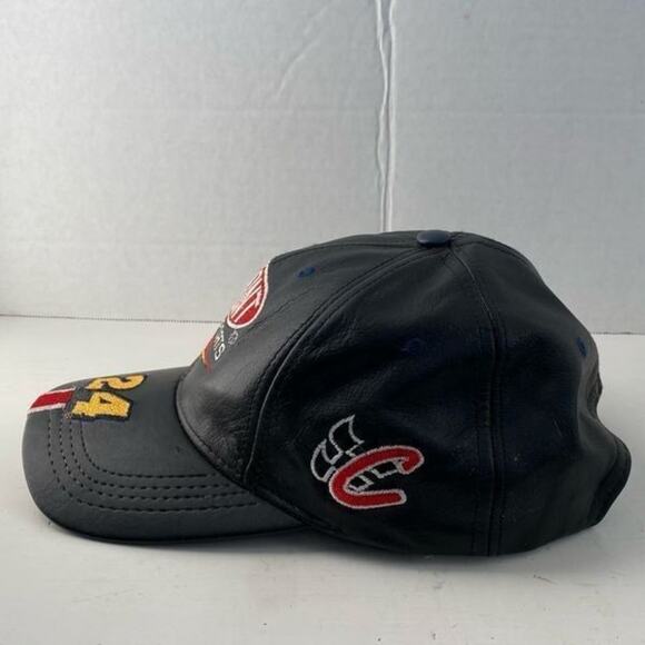 Chase Authentics Leather Jeff Gordon 24 DuPont Cap - Picture 4 of 5